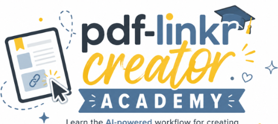 PDF-Linkr Creator Academy logo